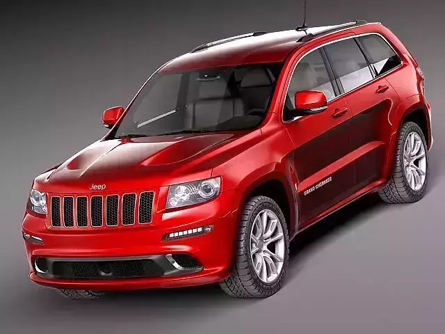 Jeep Grand Cherokee SRT8 2012 3D Model