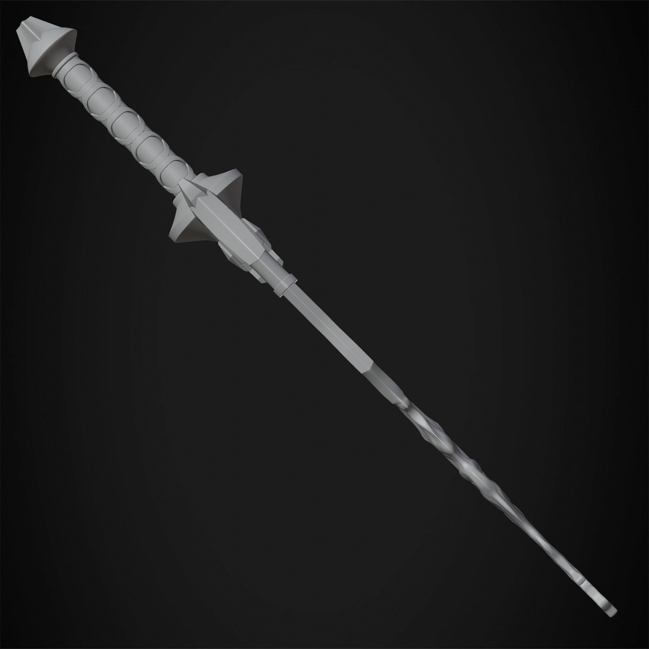 Zelda Tears of the Kingdom Link Cursed Master Sword for Cosplay 3D print model_18