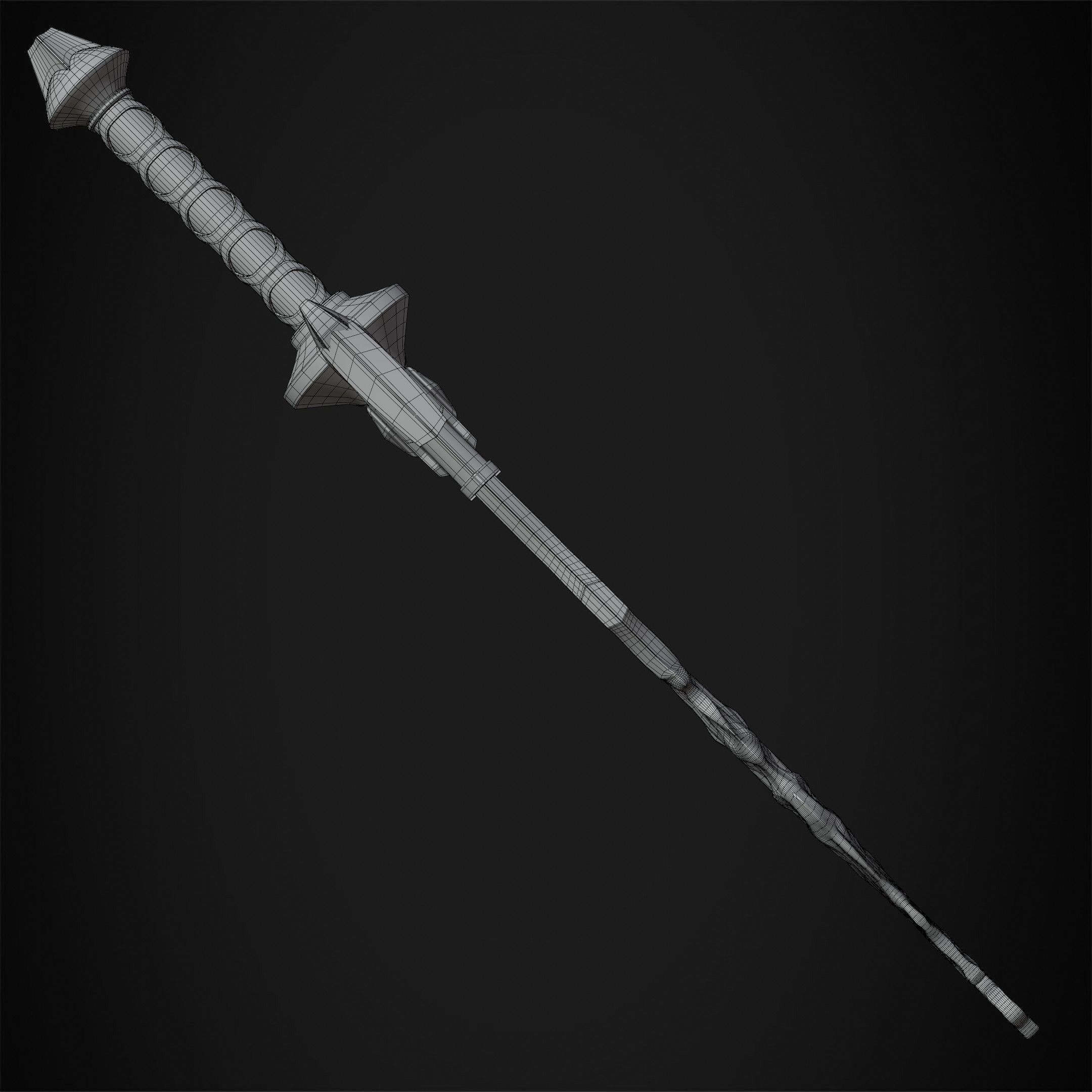 Zelda Tears of the Kingdom Link Cursed Master Sword for Cosplay 3D print model_19