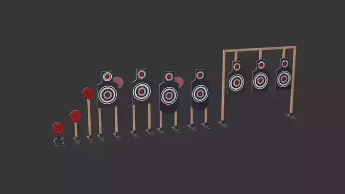 Shooting Target Set