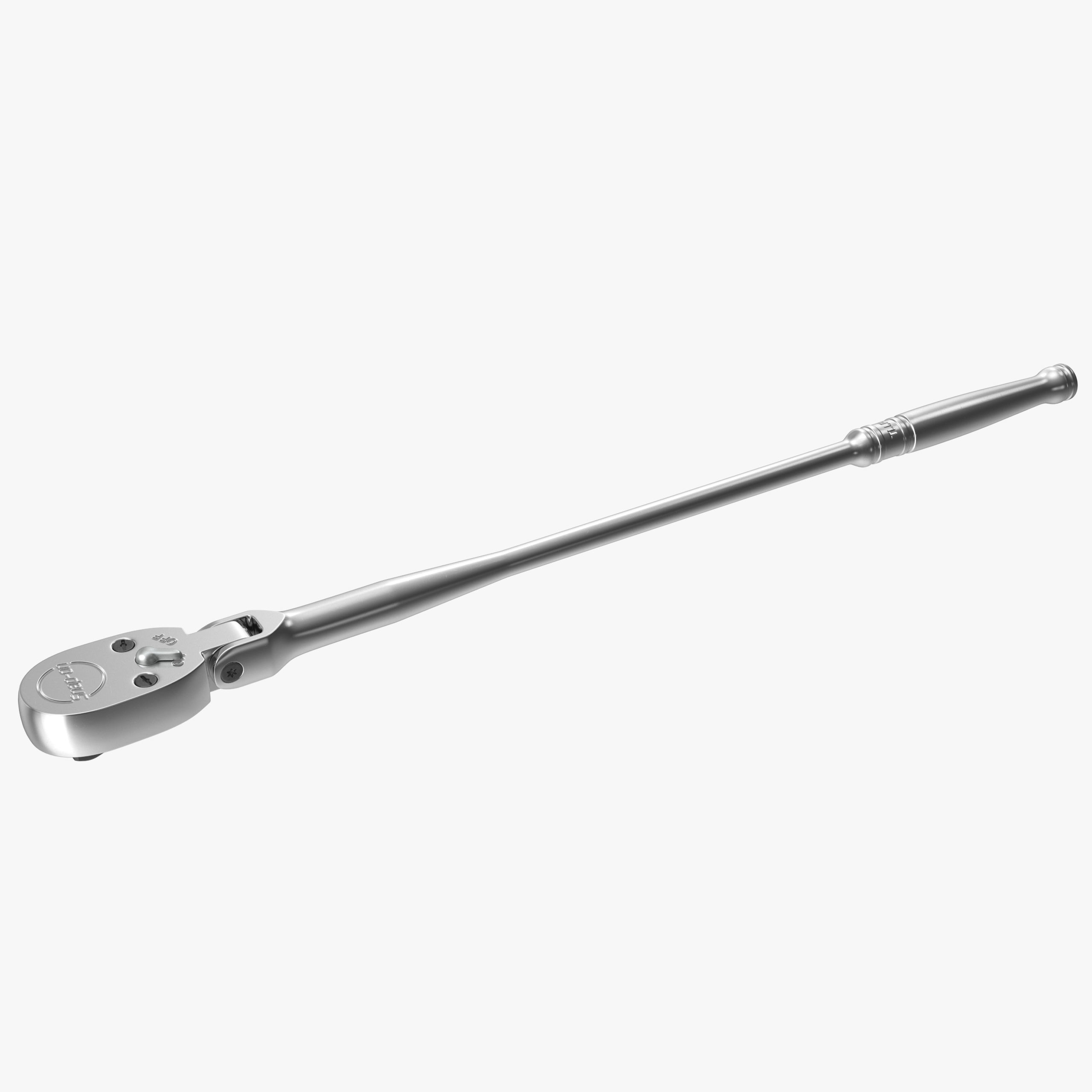 Extra Long Handle Flex Head Ratchet TLLF72 Low-poly 3D model_19
