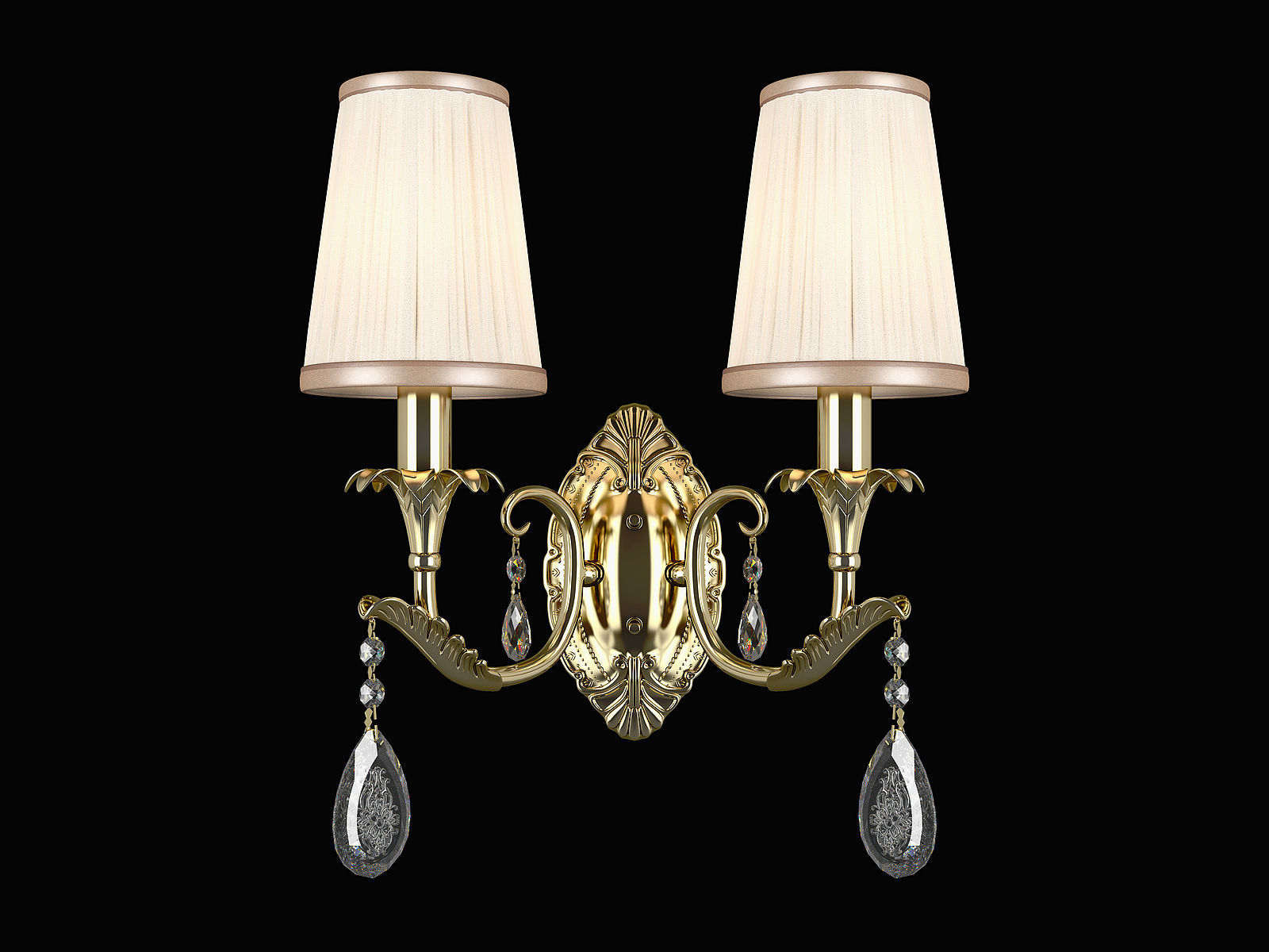 691 Cappa Gold Osgona Collection of Lamps _55