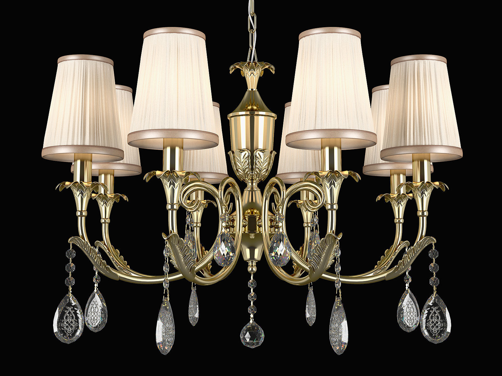 691 Cappa Gold Osgona Collection of Lamps _20