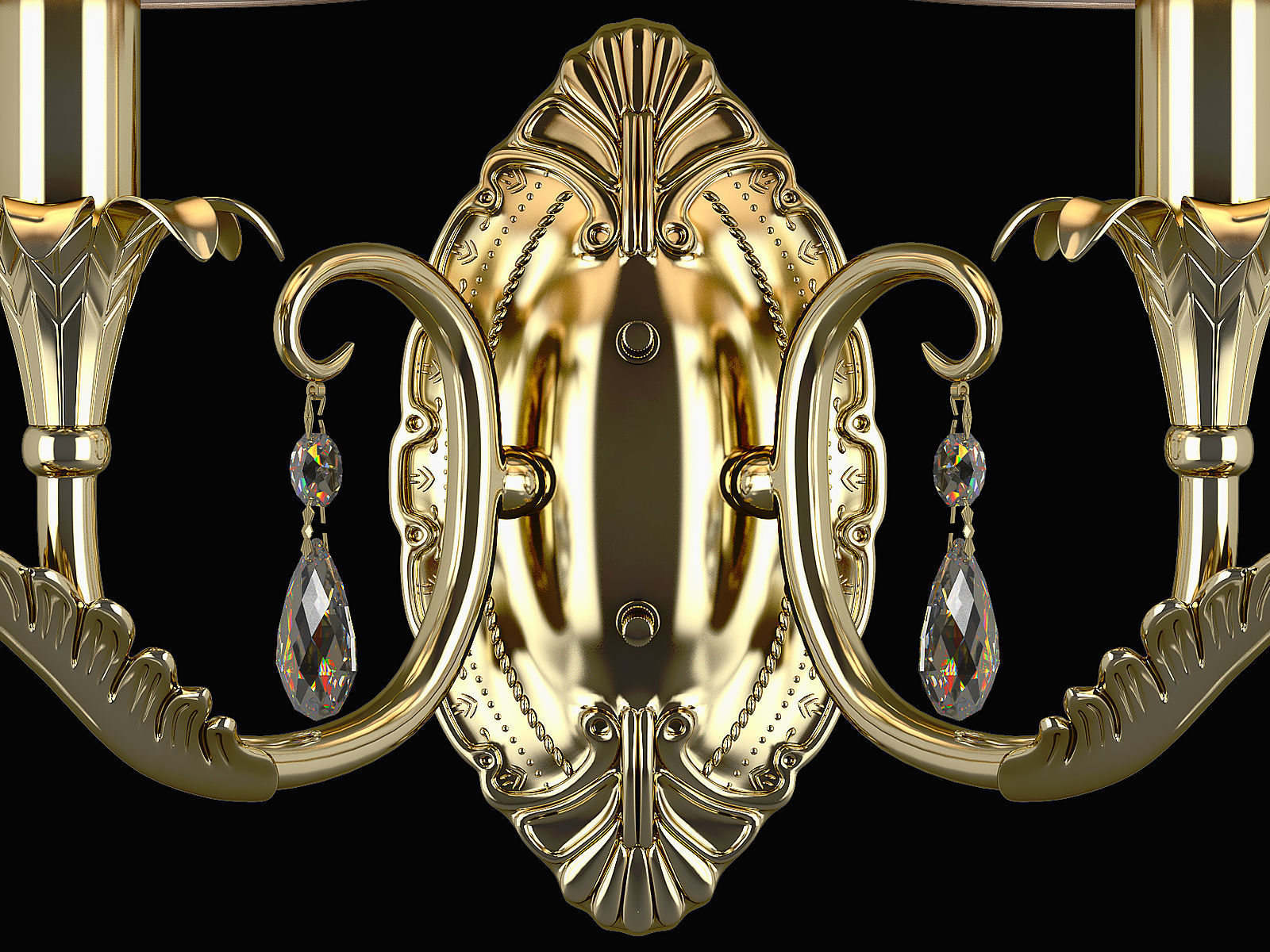 691 Cappa Gold Osgona Collection of Lamps _56