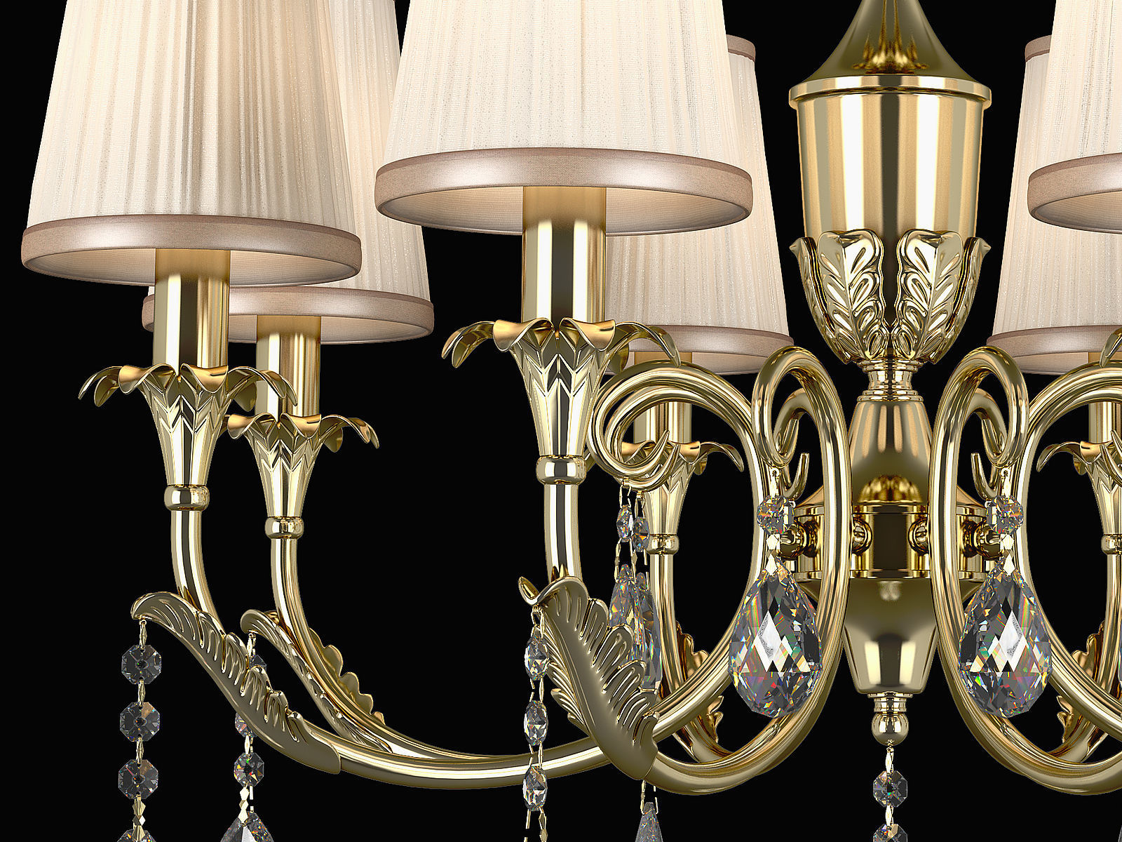 691 Cappa Gold Osgona Collection of Lamps _21
