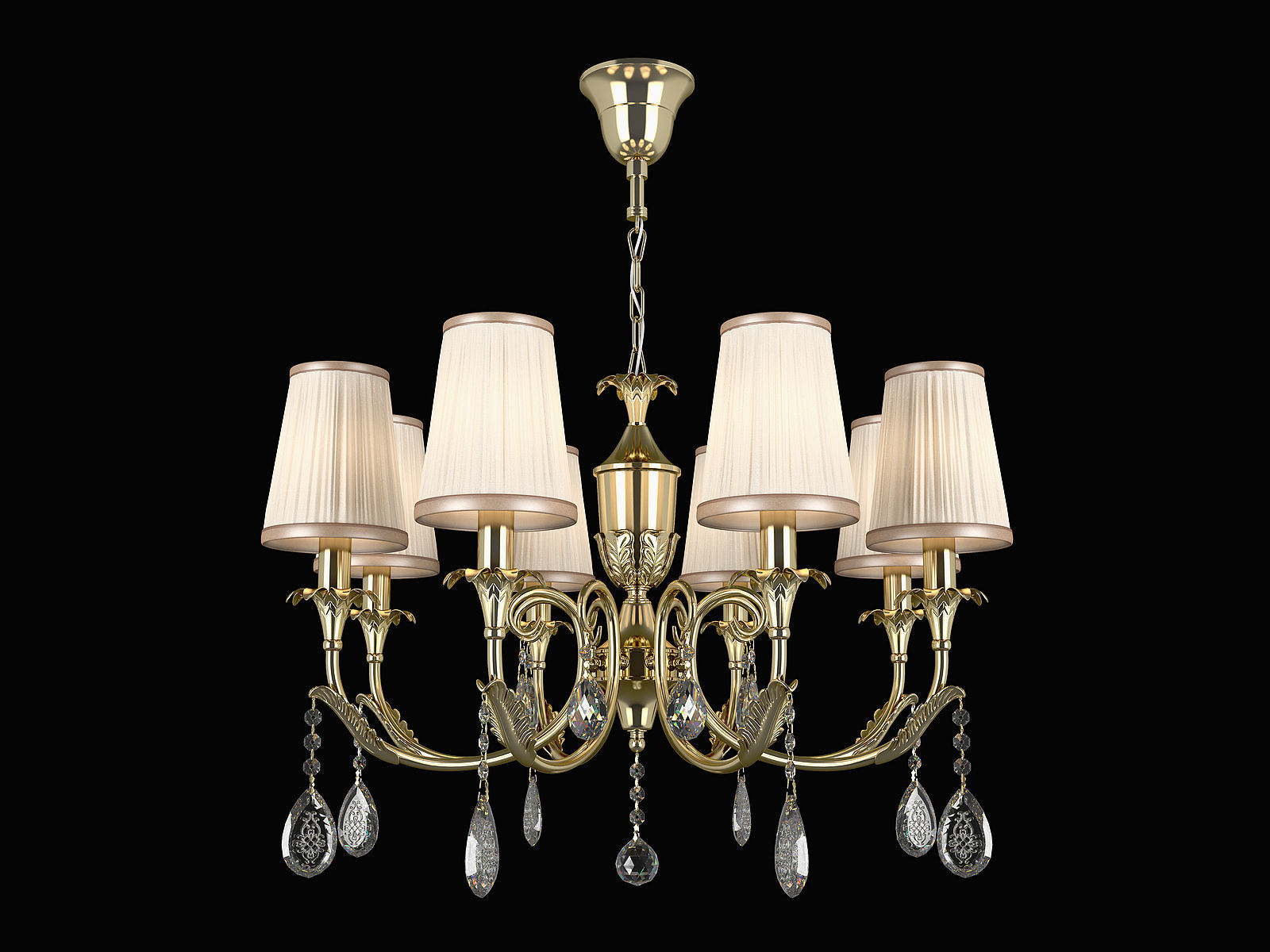 691 Cappa Gold Osgona Collection of Lamps _19