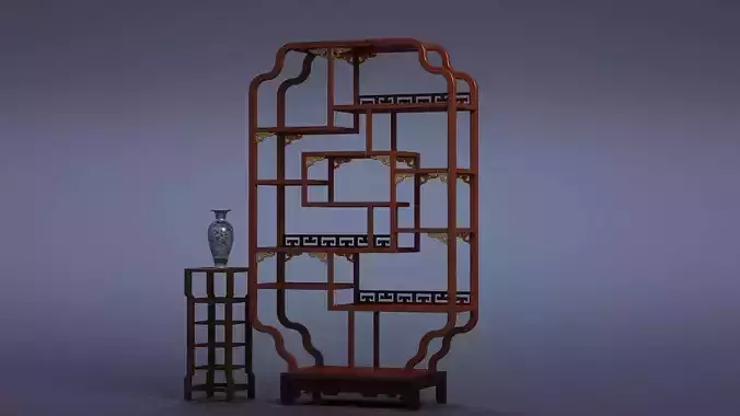 cabinet cabinet wardrobe sofa bed table bookshelve 3D model