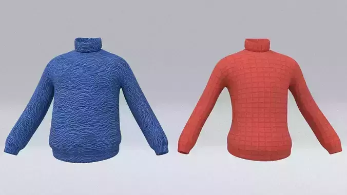 laos Turtleneck Sweater
