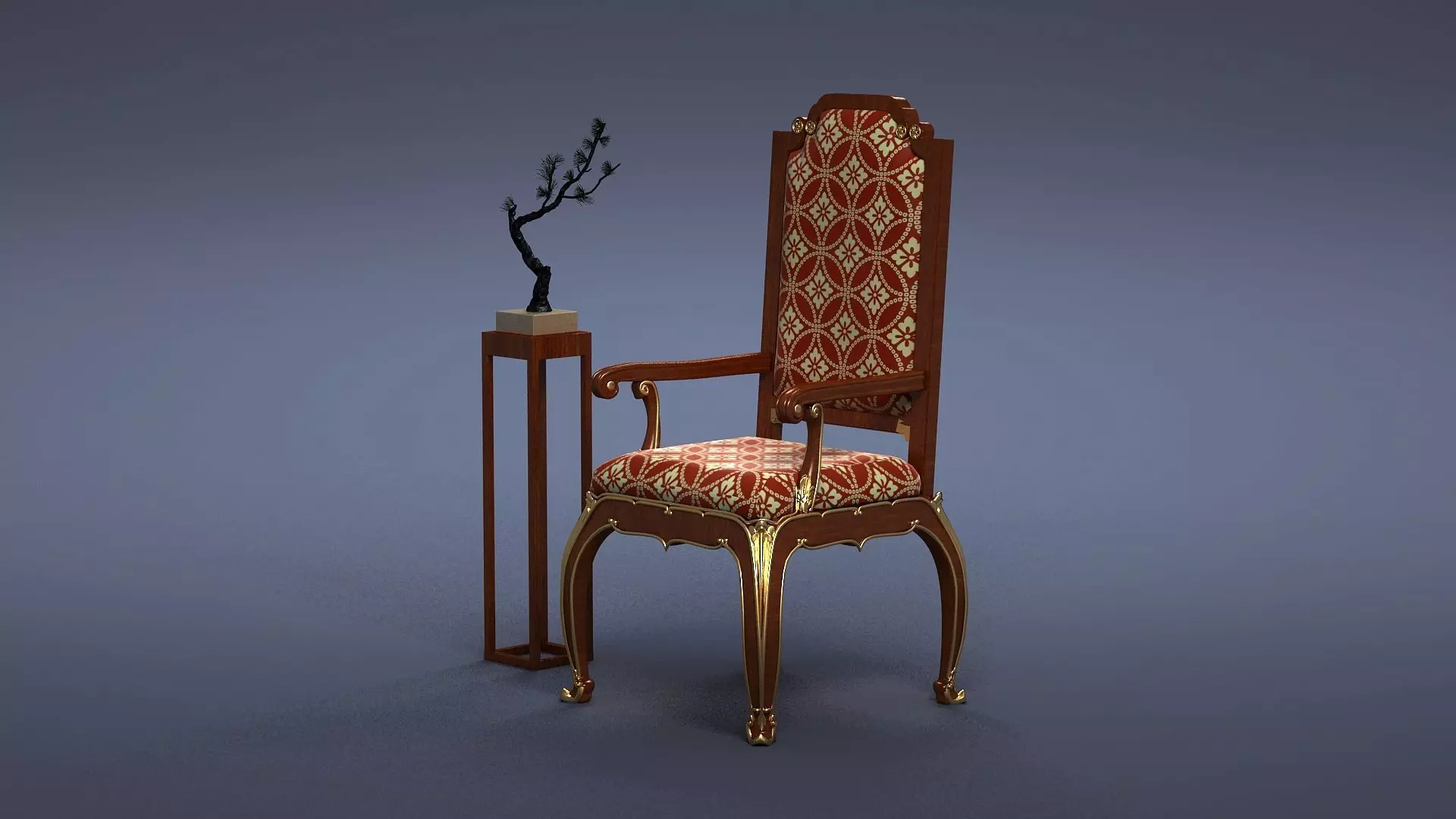 cabinet cabinet wardrobe sofa bed table bookshelve 3D model_0