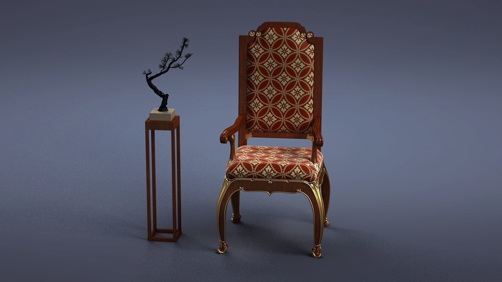 cabinet cabinet wardrobe sofa bed table bookshelve 3D model_2