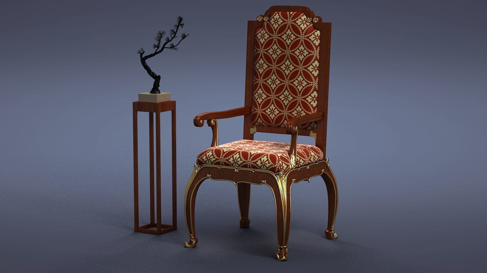 cabinet cabinet wardrobe sofa bed table bookshelve 3D model_1