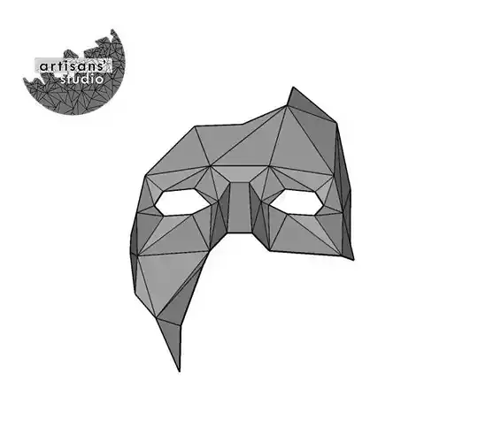  3D Party Mask STL File