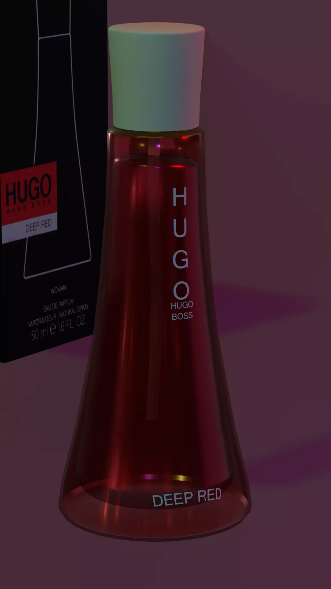 Perfume Cologne Fragrance Low-poly 3D model_0