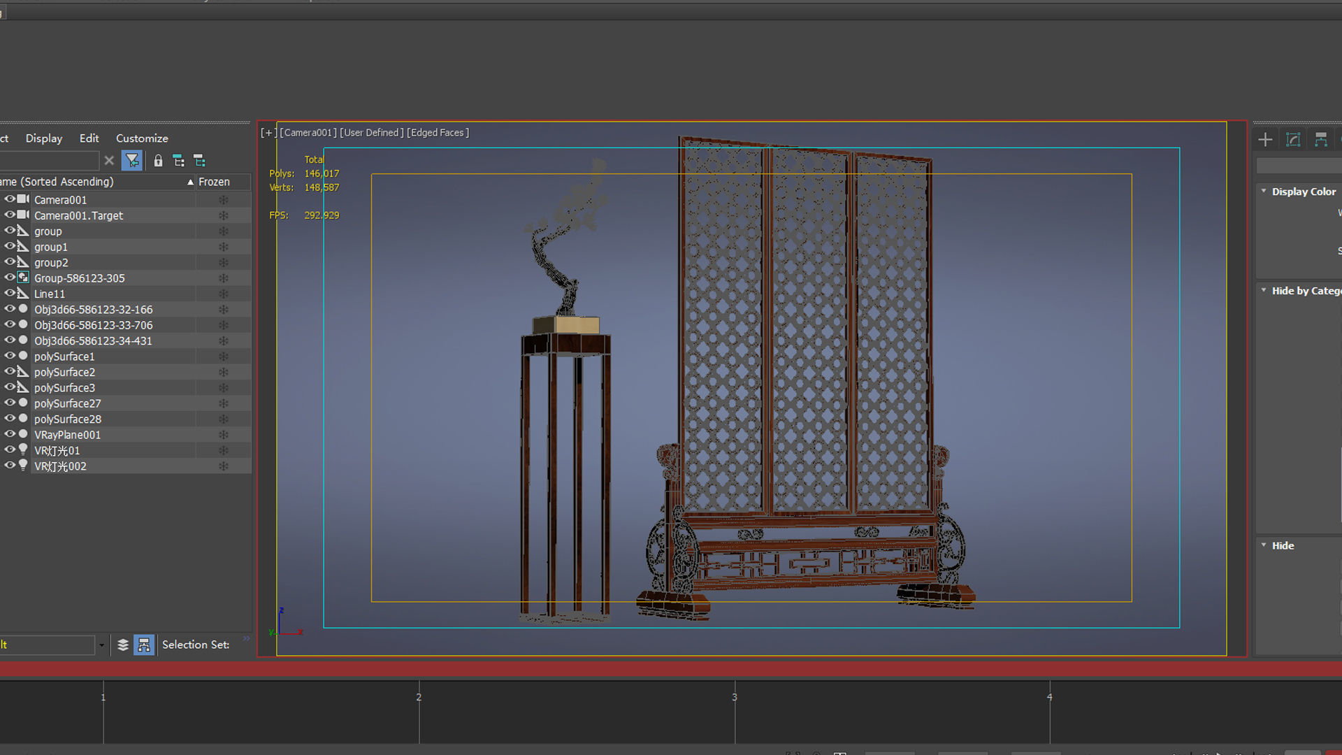 cabinet cabinet wardrobe sofa bed table bookshelve 3D model_5