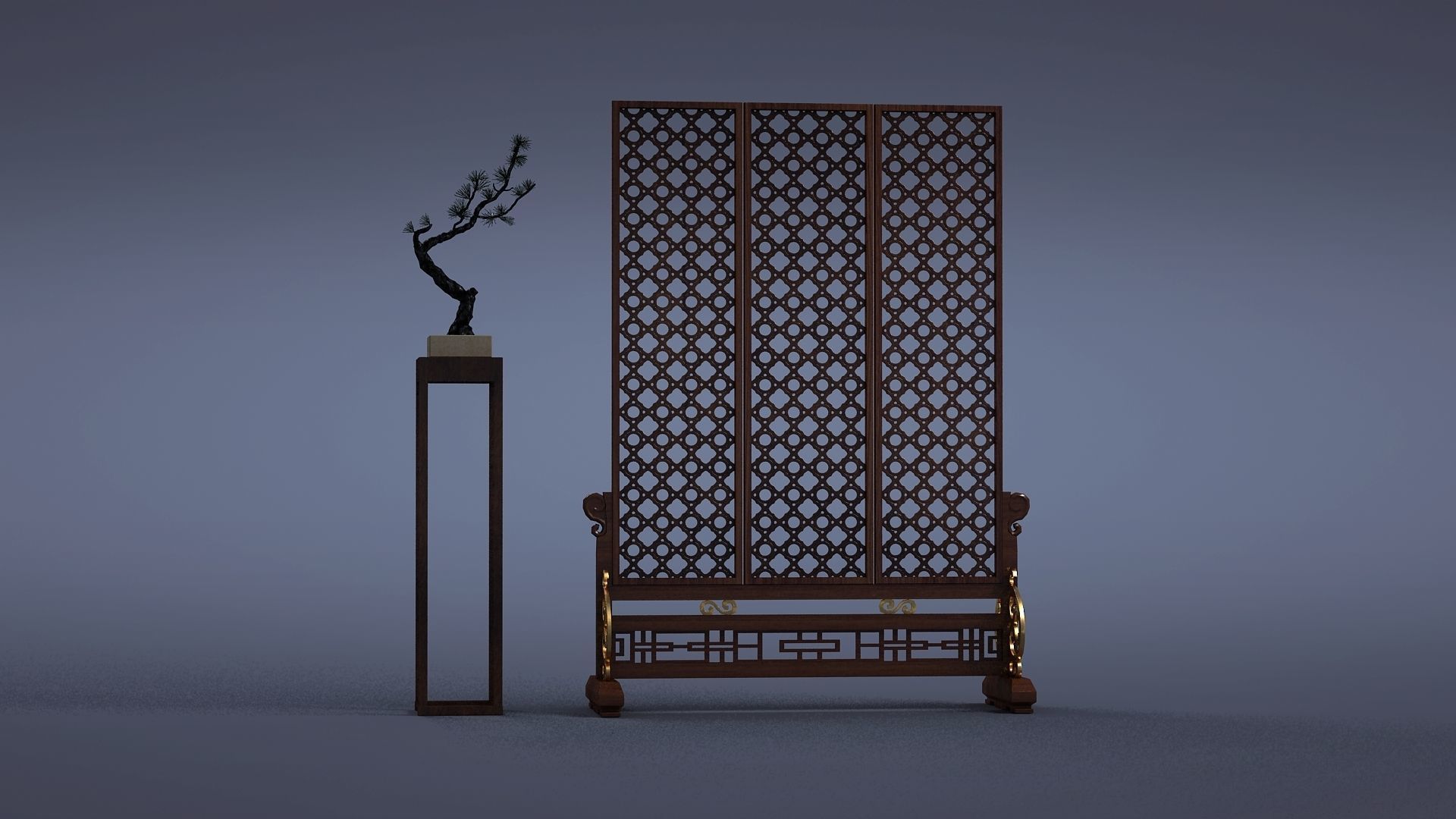 cabinet cabinet wardrobe sofa bed table bookshelve 3D model_3