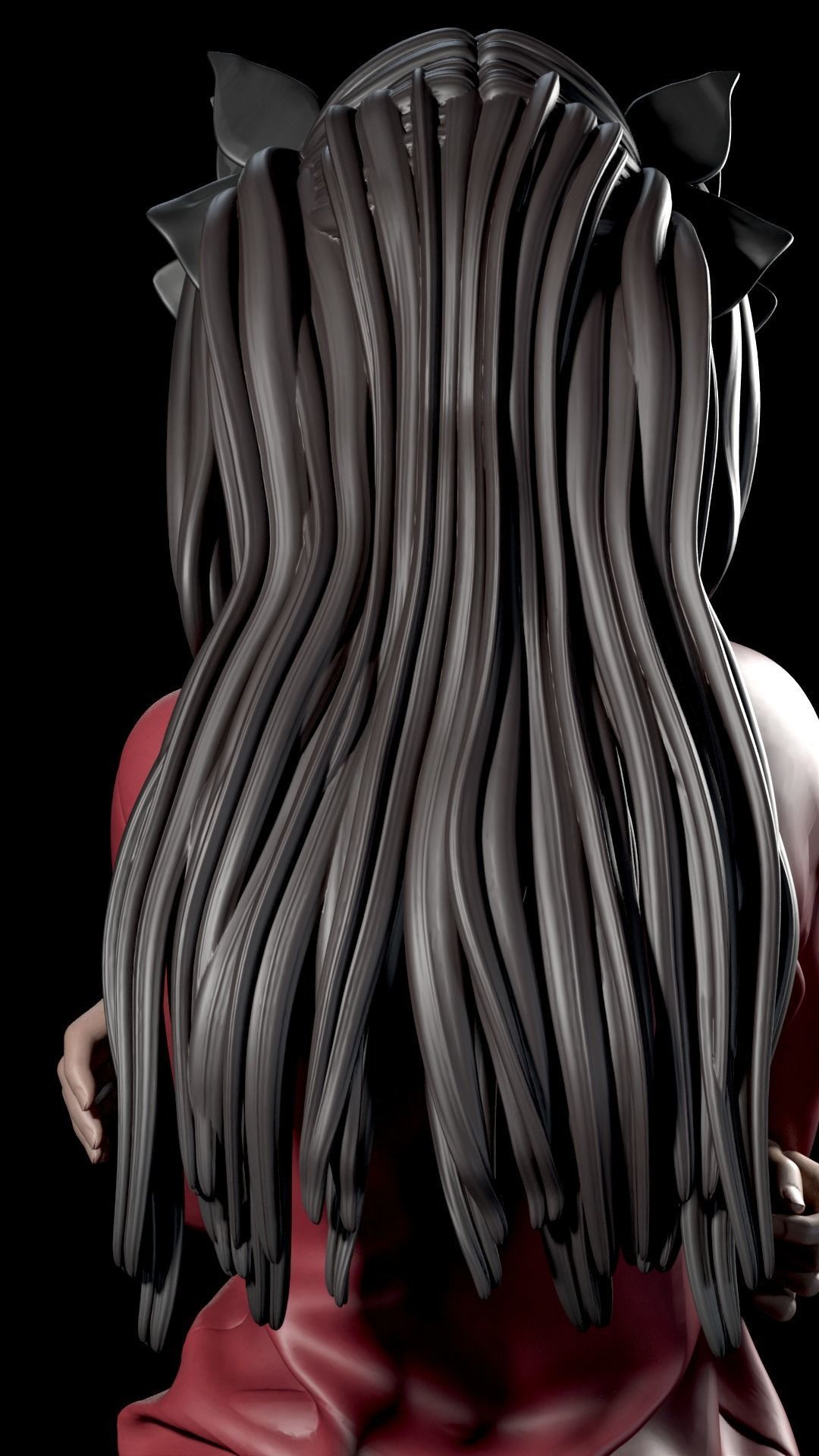 RIN TOSHAKA FROM FATE 3D print model_10