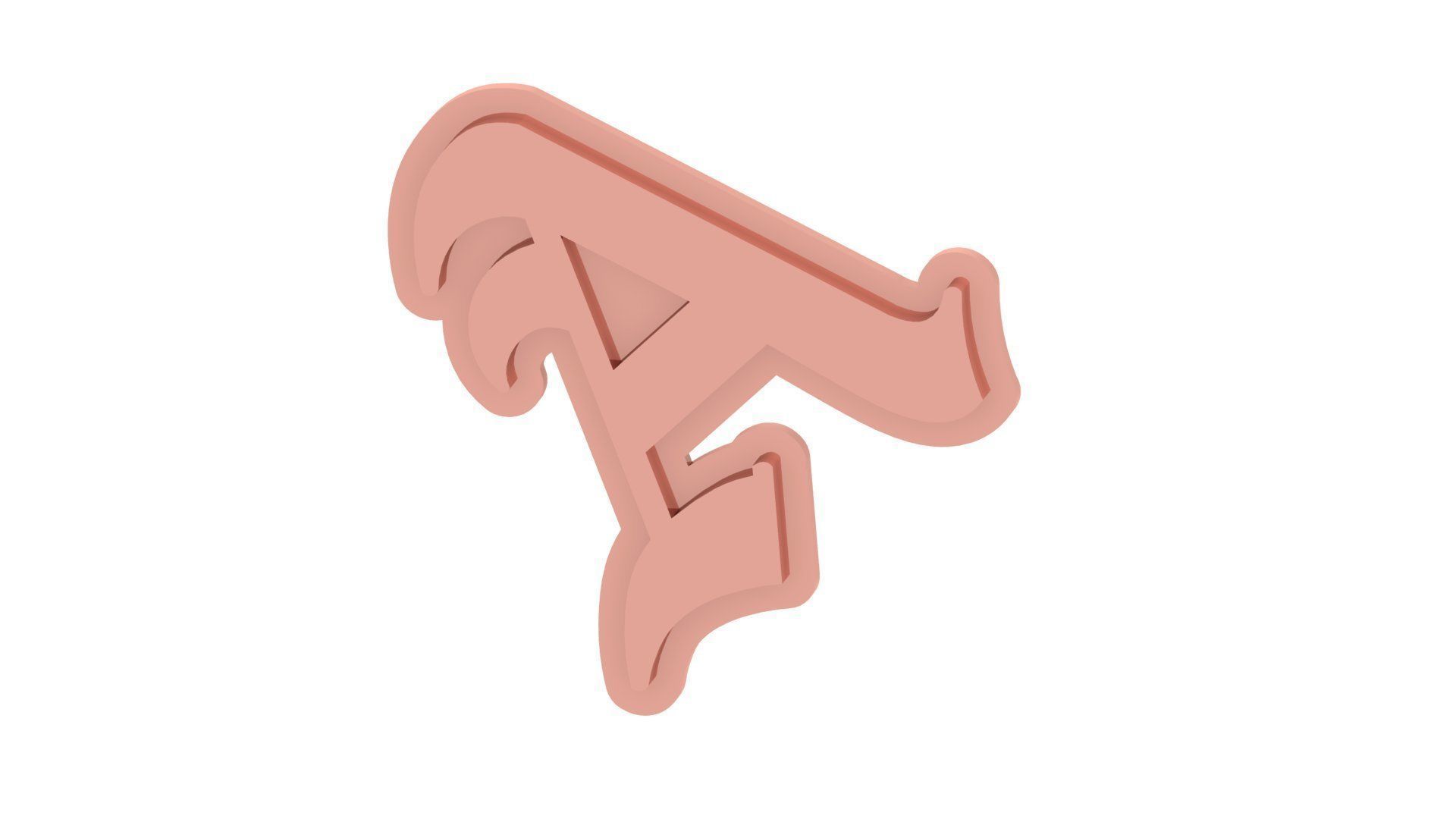 A PENDANT 3D print model_2