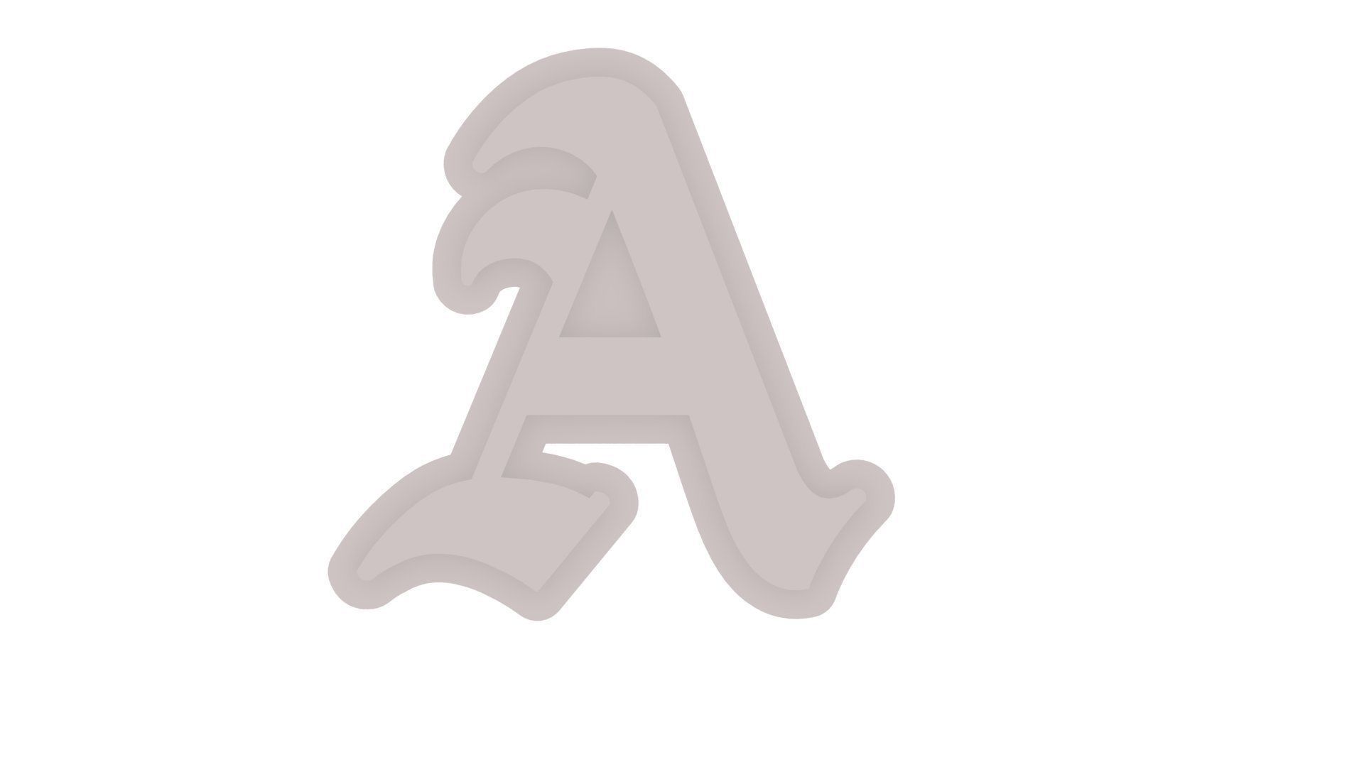 A PENDANT 3D print model_5