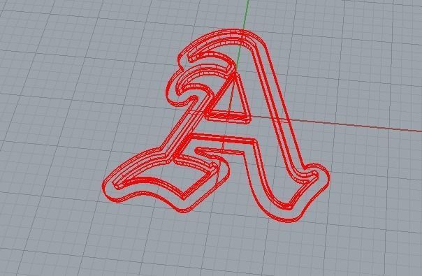 A PENDANT 3D print model_8