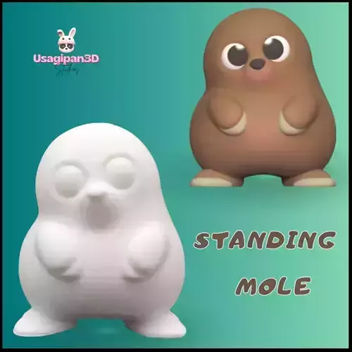 Standing  Mole