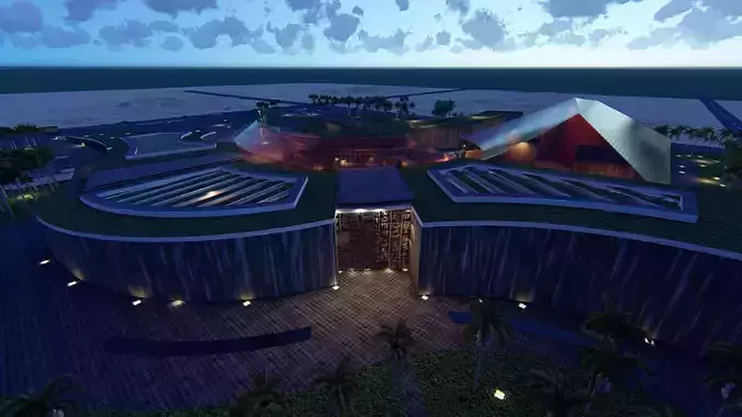 Architecture graduation project - Revit 3D model