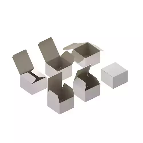 Paper boxes mockup set