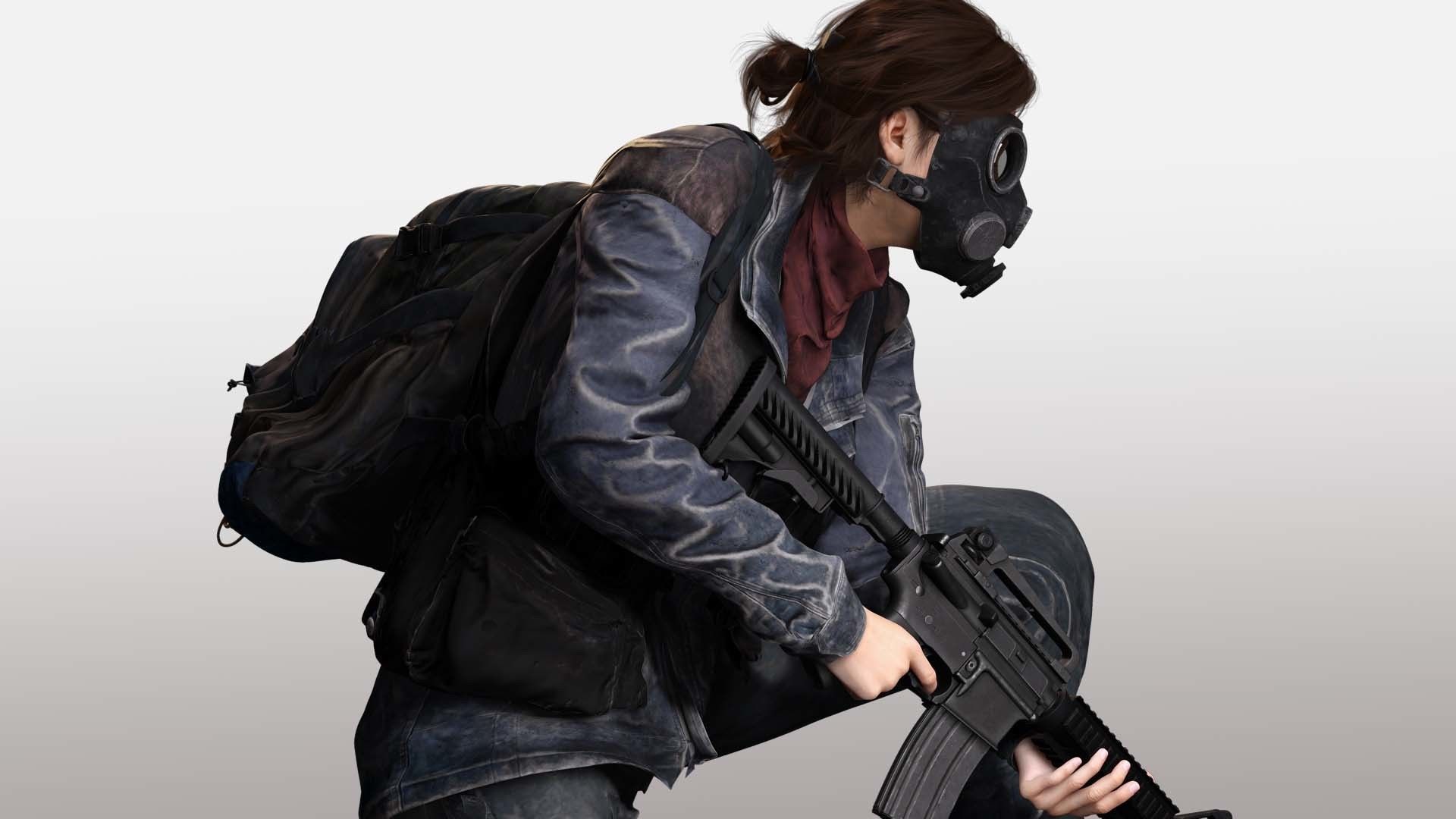 Stella In Civil War Clothing Low-poly 3D model_2