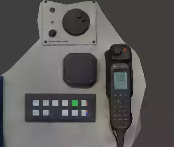 3D Scan Motorol BOS  Radio 