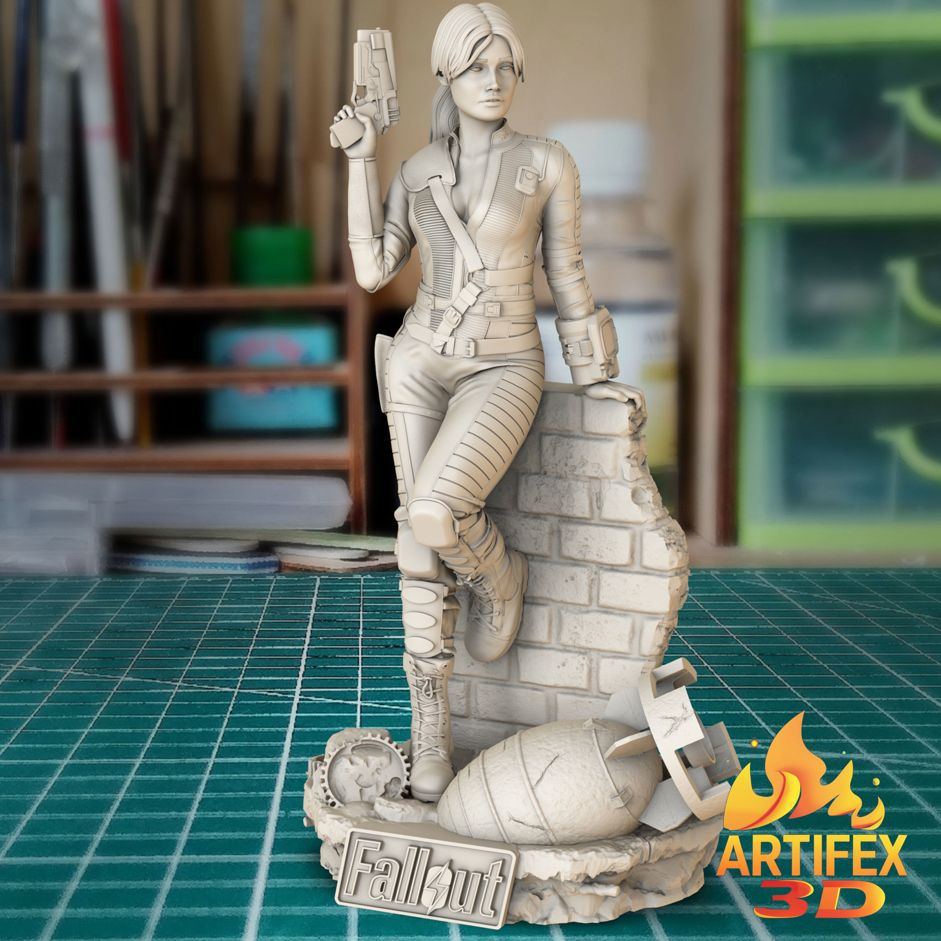 Fallout Lucy  3D print model_6