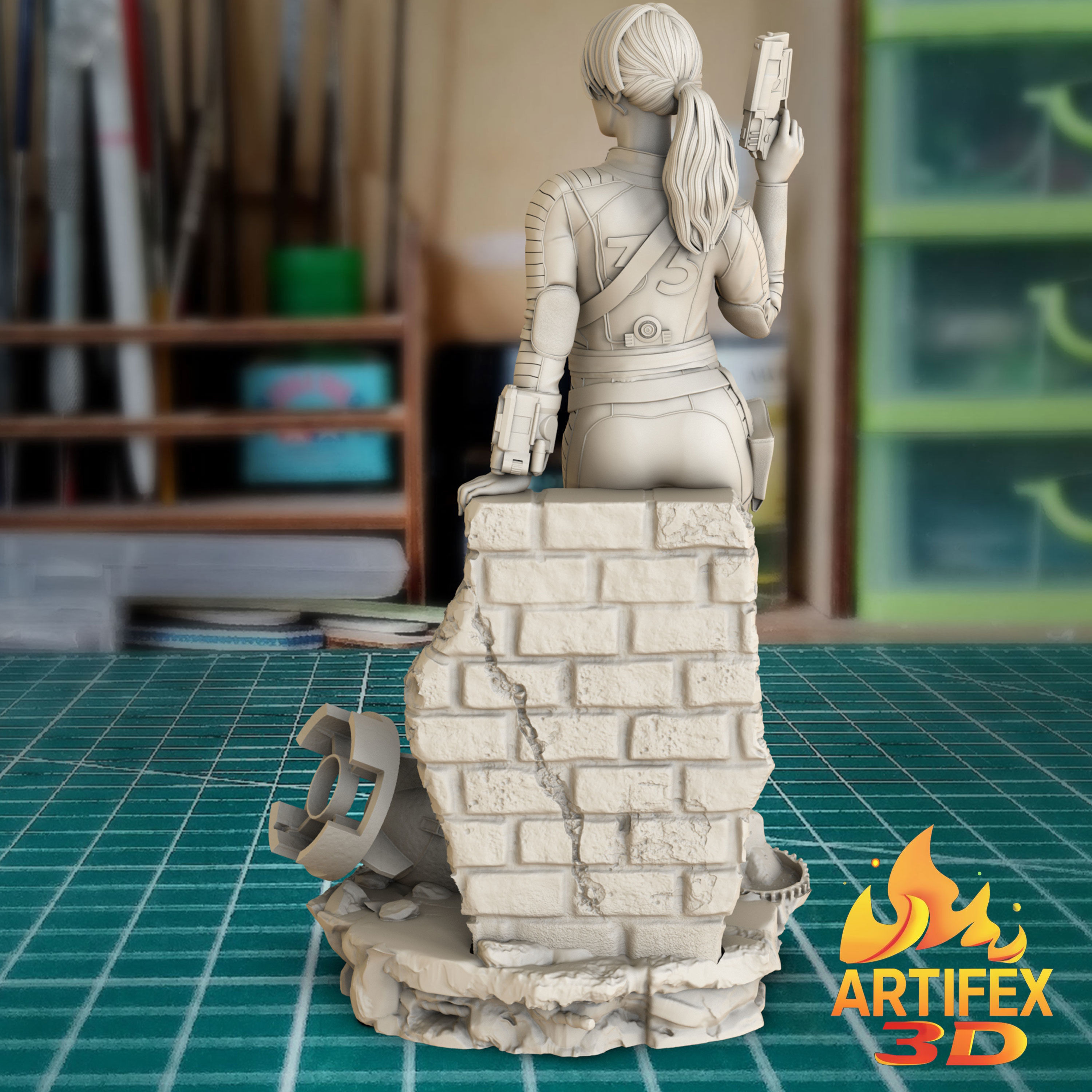 Fallout Lucy  3D print model_5