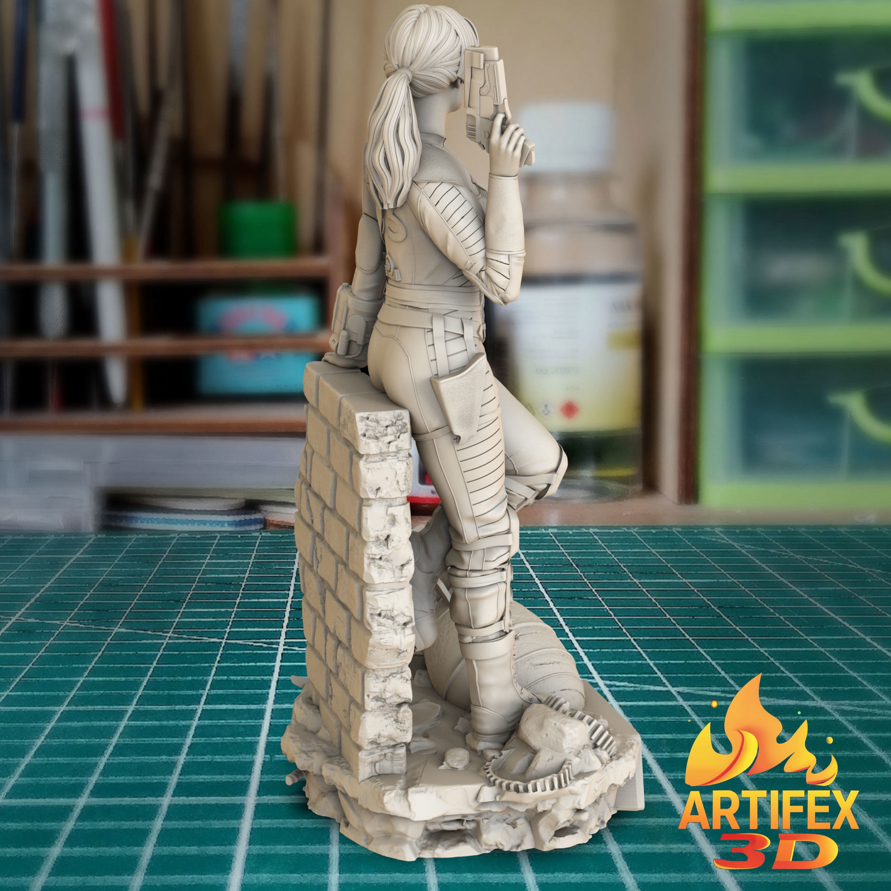 Fallout Lucy  3D print model_4