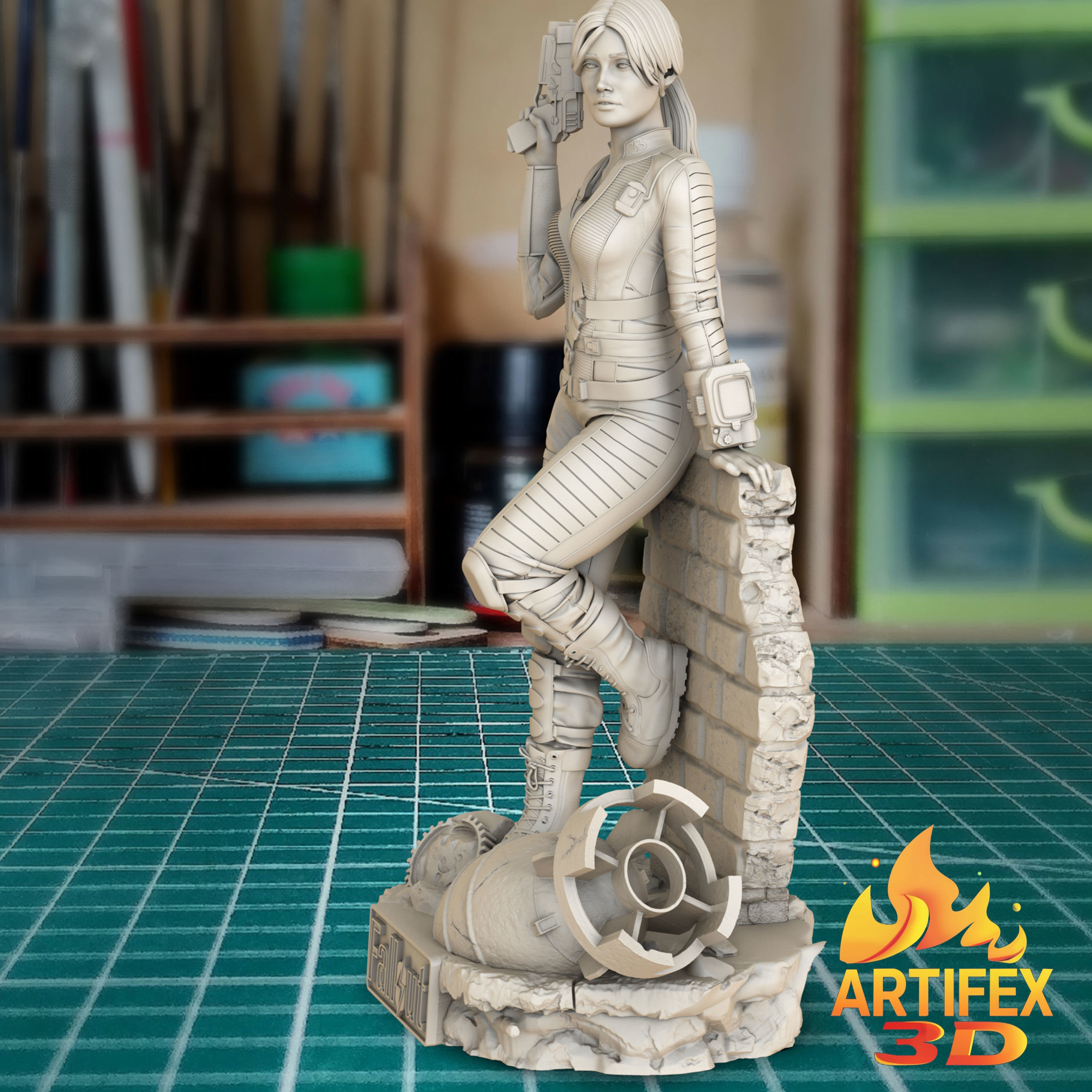 Fallout Lucy  3D print model_7