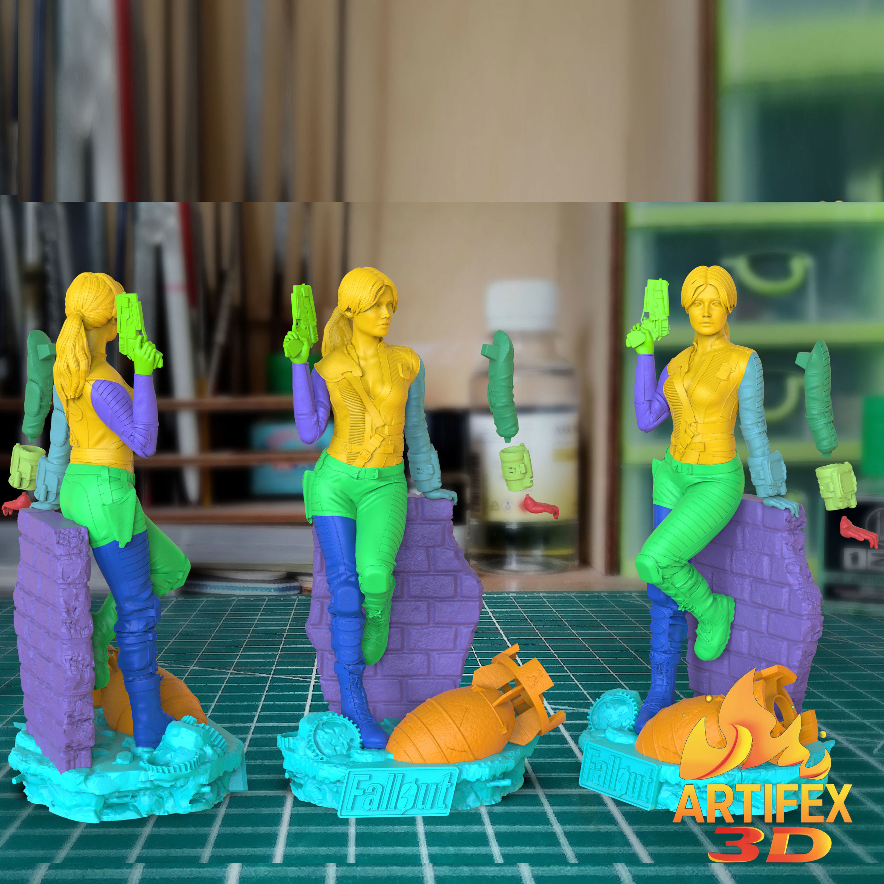 Fallout Lucy  3D print model_2