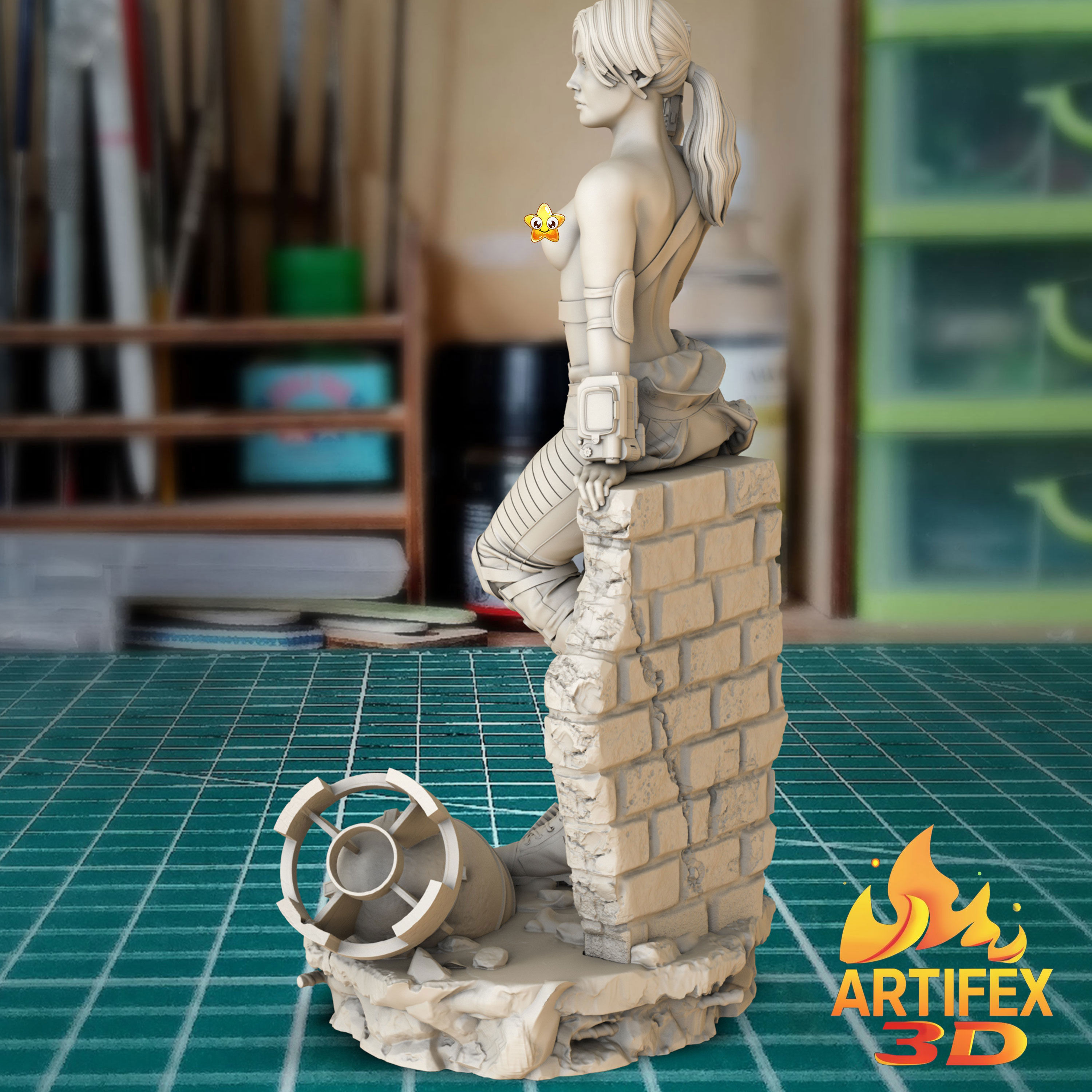 Fallout Lucy  3D print model_1