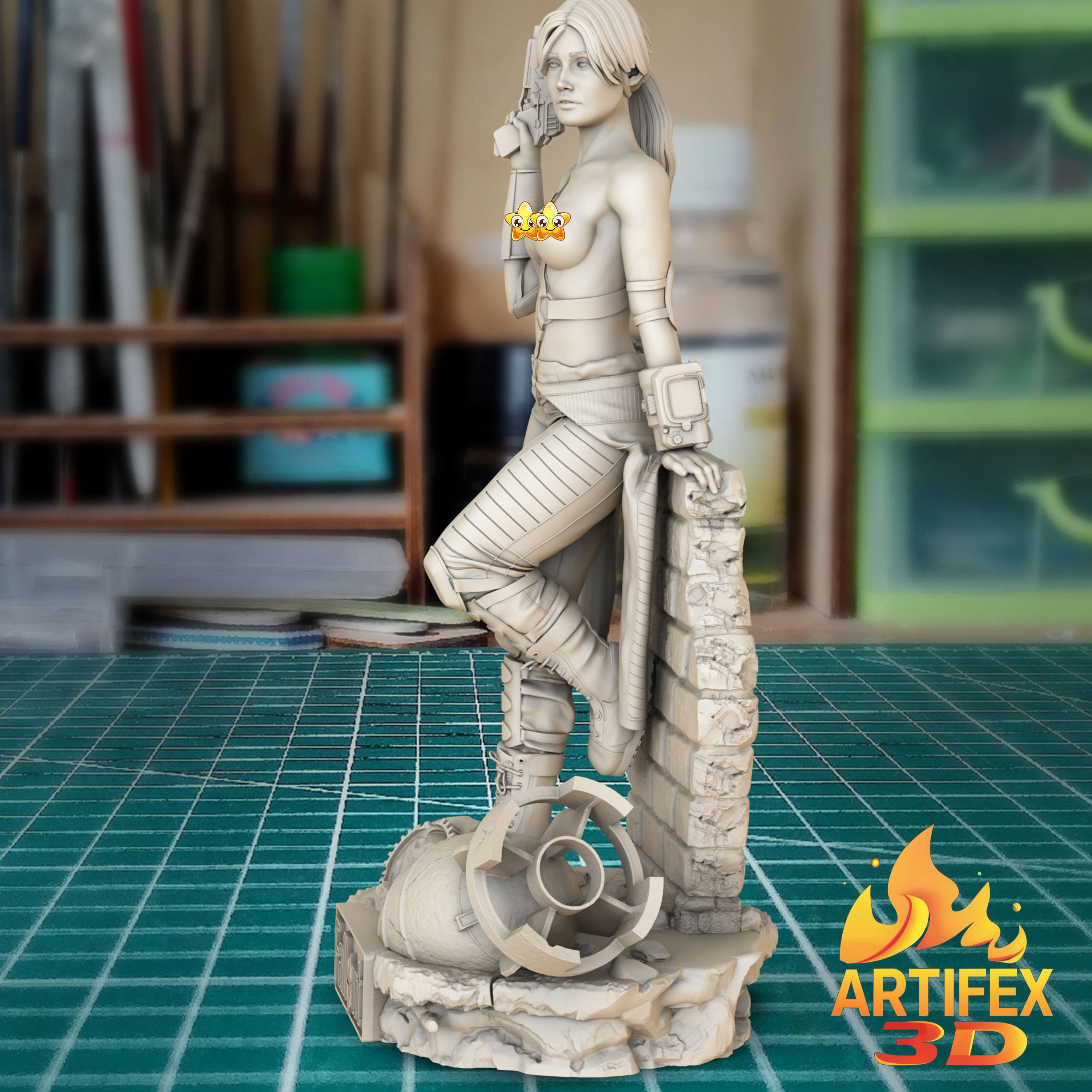 Fallout Lucy  3D print model_3
