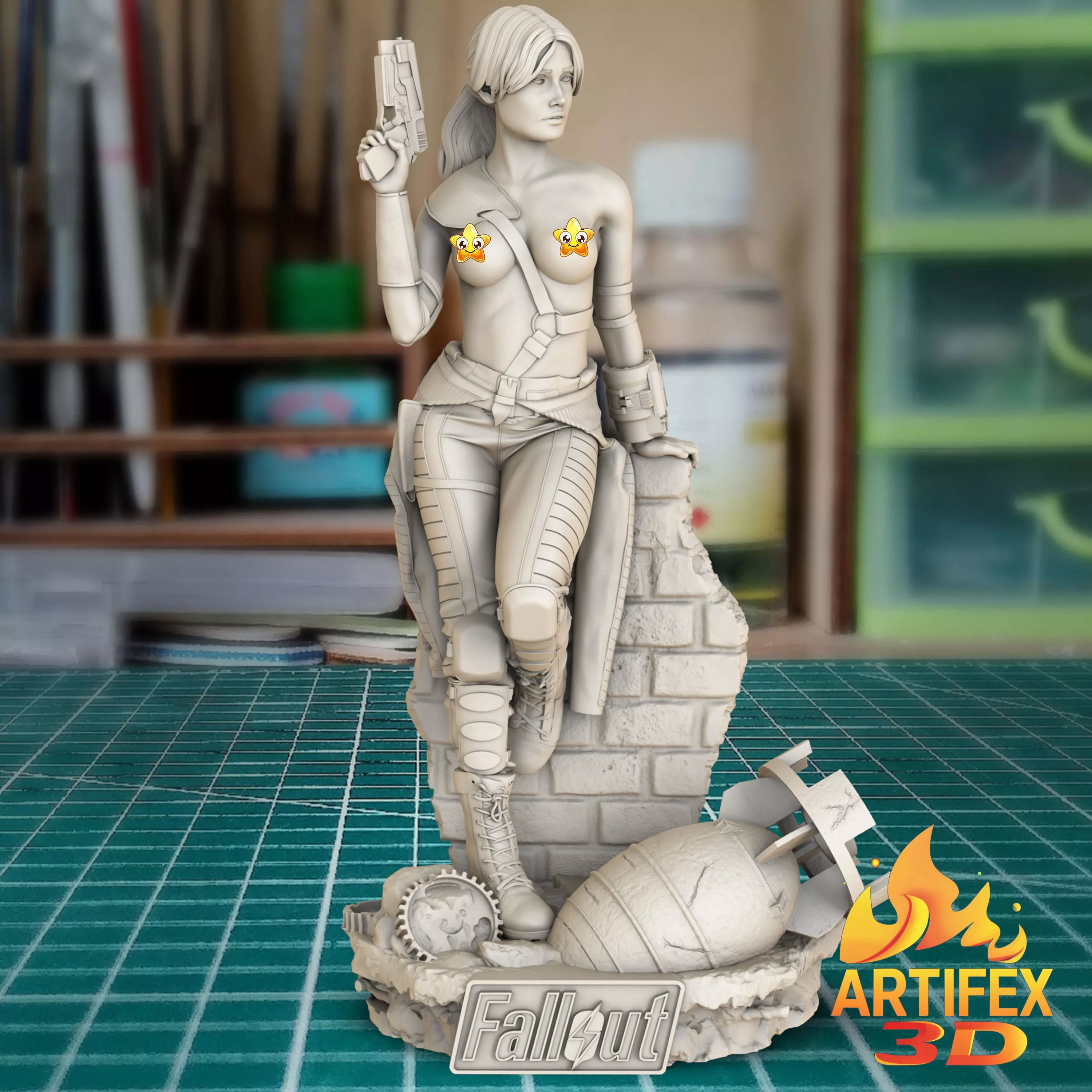 Fallout Lucy  3D print model_0