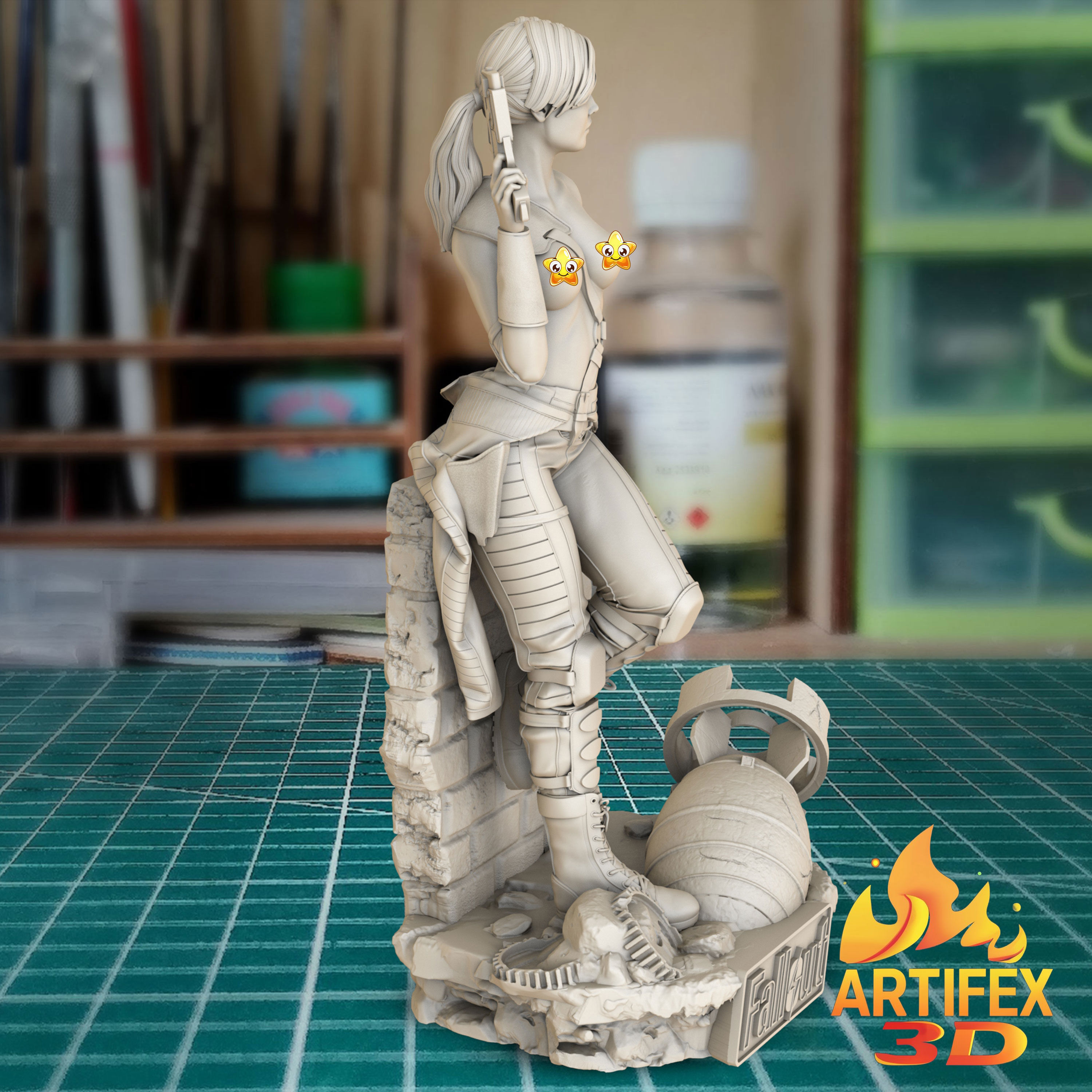 Fallout Lucy  3D print model_5