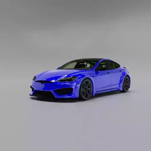 Tesla Model S Prior Design 3D model