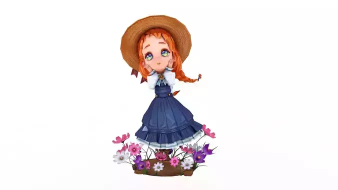 princess 3D model