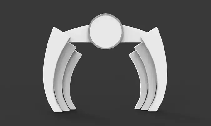 Exhibition Gate 3D model