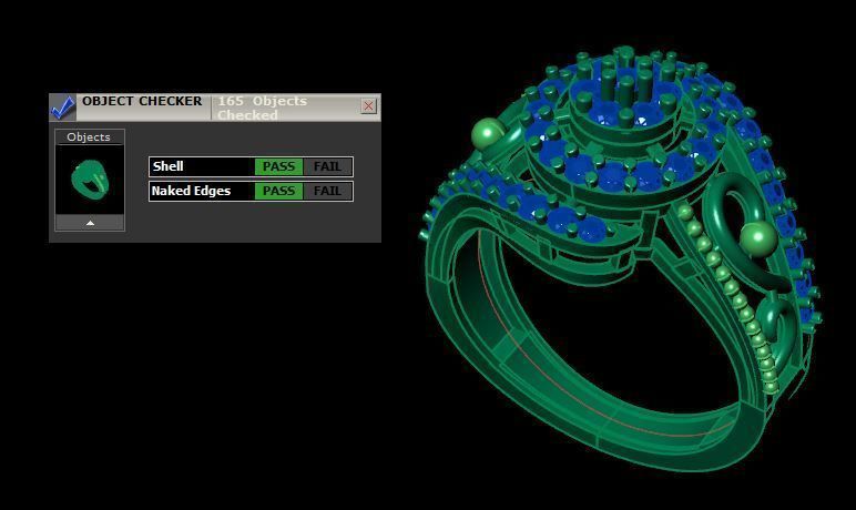 stylish ring for daimonds 3D print model_17