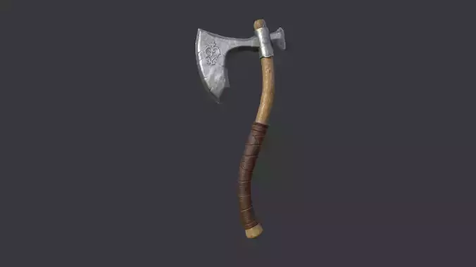 Axe Model low poly