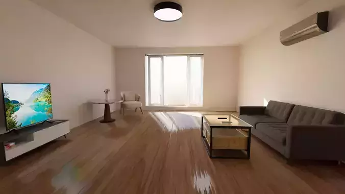 3D Living Room