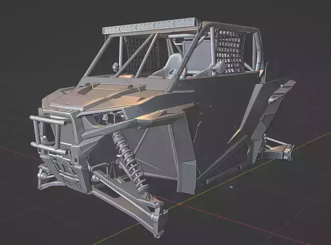 utv 3d model