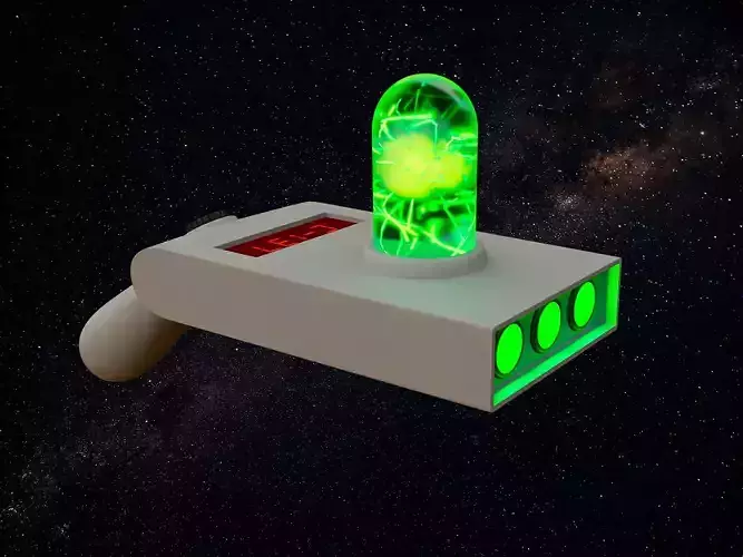 Rick and Morty Portal Gun