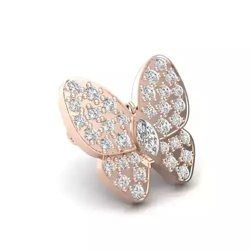 Two Butterfly Pendant 