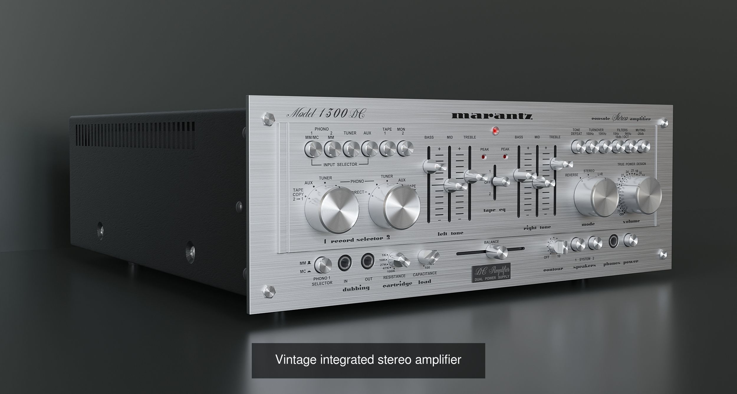 Hi-Fi Tower Marantz 3D Model Collection_3