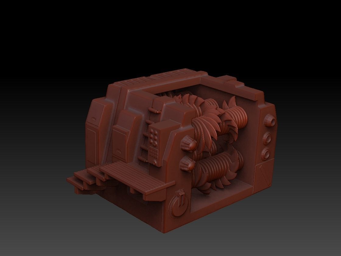 Jawa Sand Crawler 3D print model_12