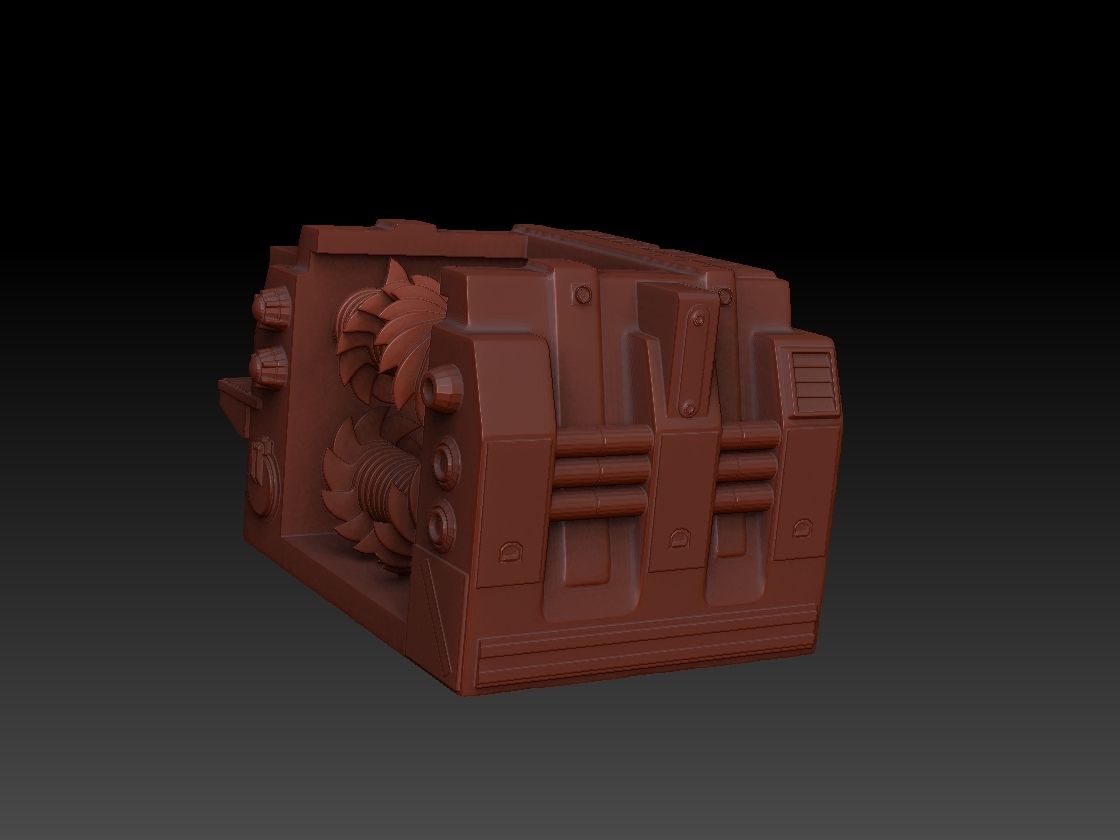 Jawa Sand Crawler 3D print model_14