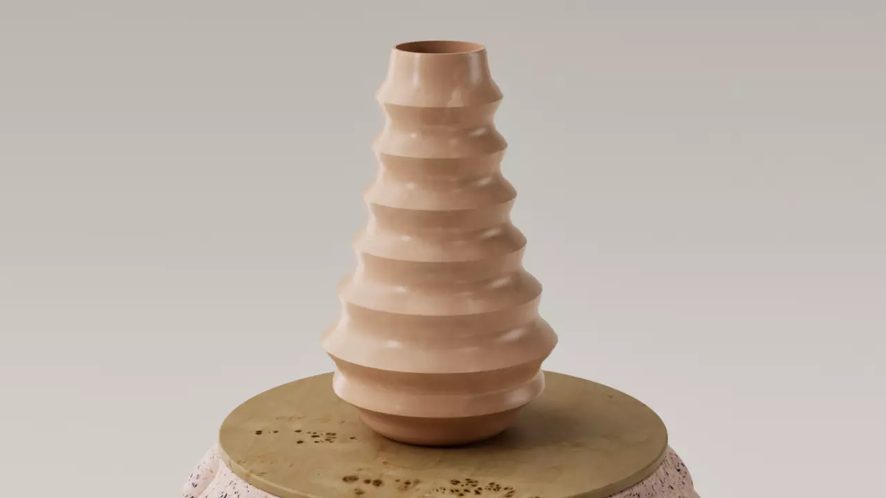 FLORERO - JARRON DECORATIVO 3D print model_0